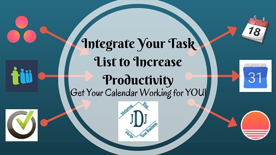Integrate Your Task List to Your Calendar to Increase Productivity